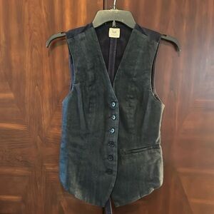 Radcliffe London Denim Vest- Size Small